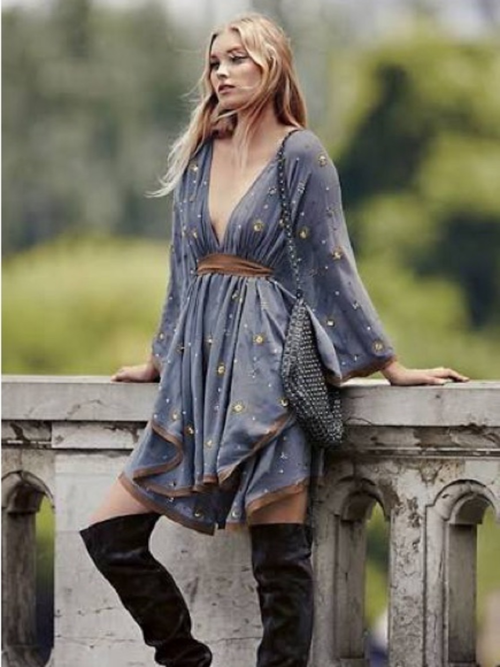 ISO Free People celestial mini dress